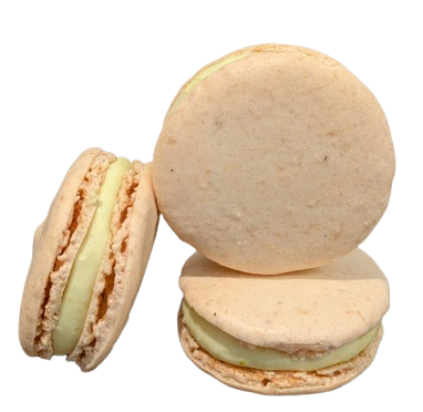 Macaron coco citron gingembre